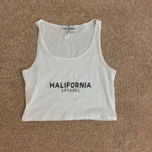 Halifornia crop tank top